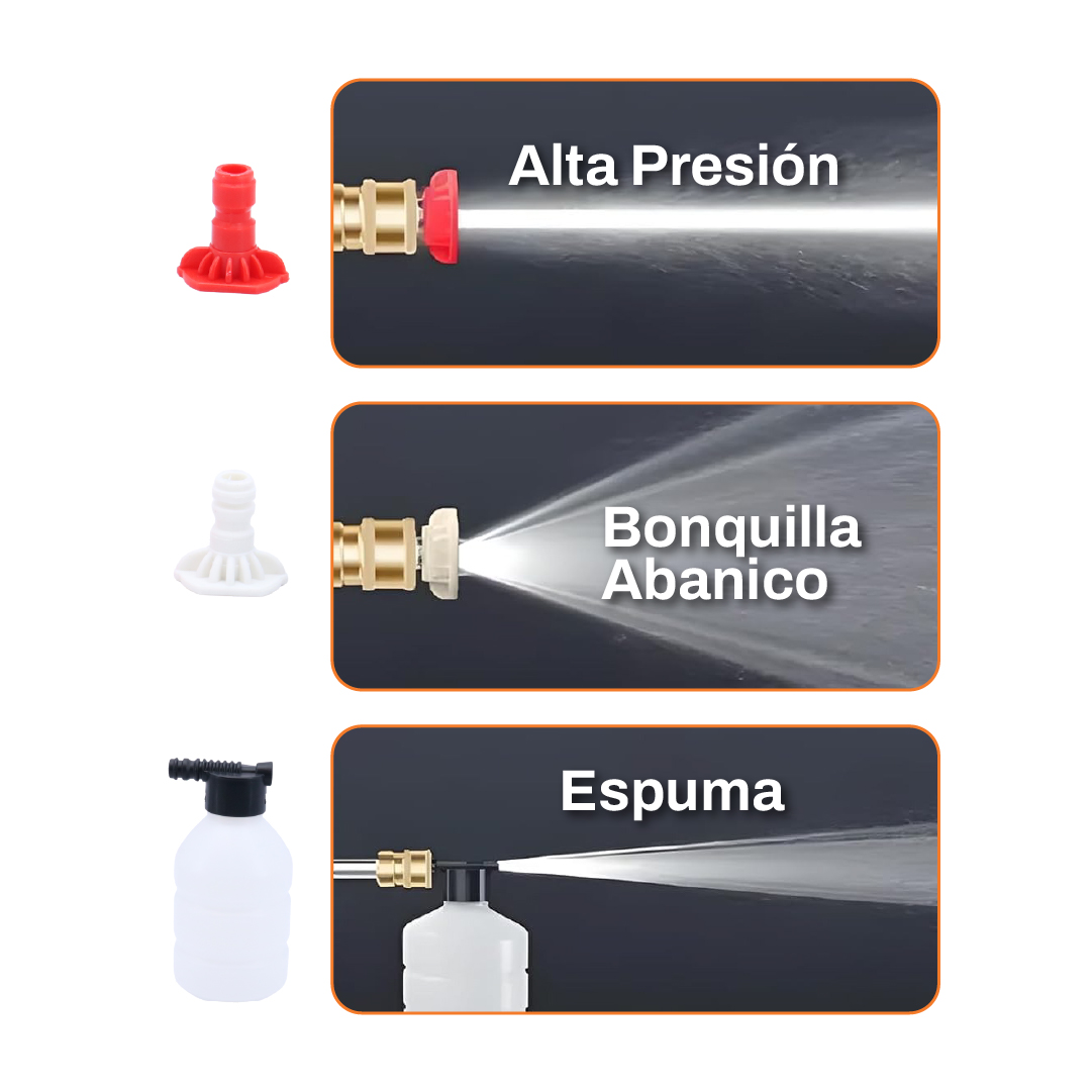 Miniatura 4 de Hidrolavadora + 4 Baterias